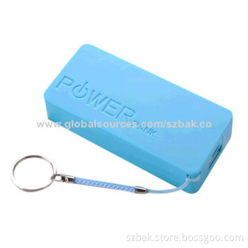Power Bank, 4,400mAh Capacity, Measures 96*44*22mm, 5V/1A Input&Output, Good Quality Battery Inside